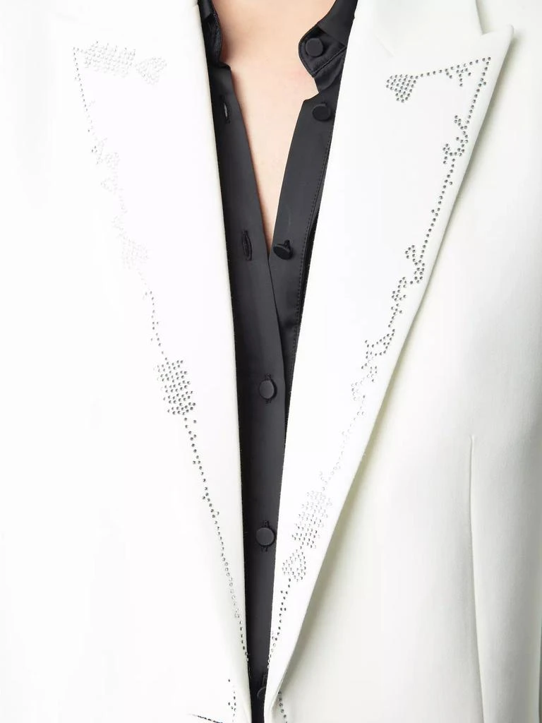 ZADIG & VOLTAIRE Viva Strass Embellished Peak Lapel Blazer 6