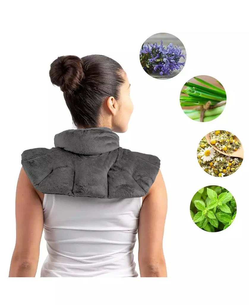 Sharper Image Warming & Cooling Aromatherapy Neck & Shoulder Wrap Pad 9