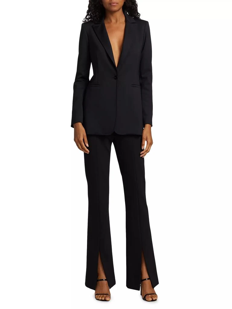 Alice + Olivia Breann Long Fitted Blazer 2