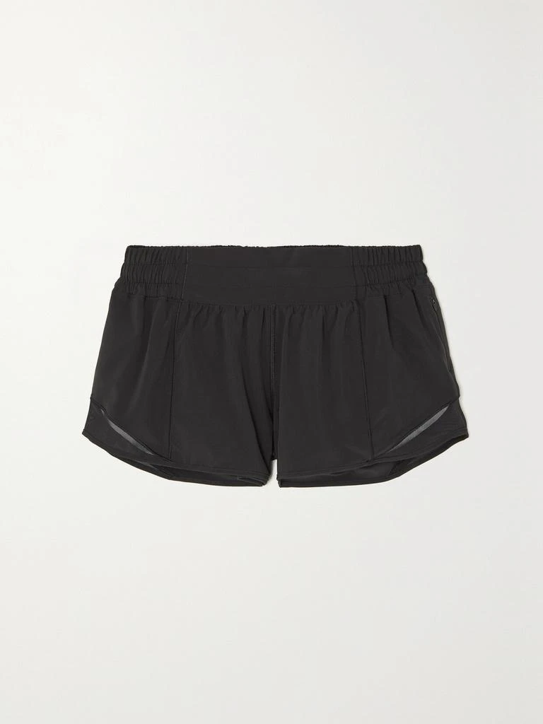 Lululemon Hotty Hot 低腰网布拼接弹力再生 Swift™ 面料短裤（长度：2。5 英寸）  - US8 1
