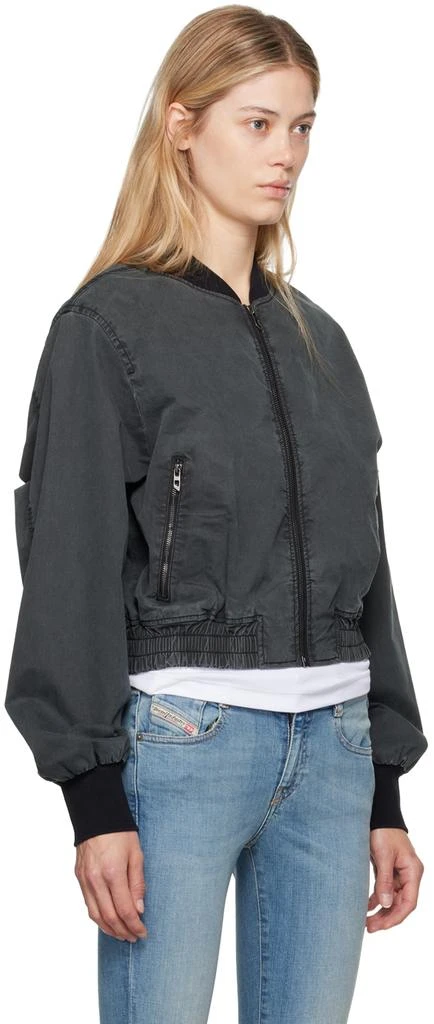Diesel Black G-Rail-P1 Bomber Jacket 2