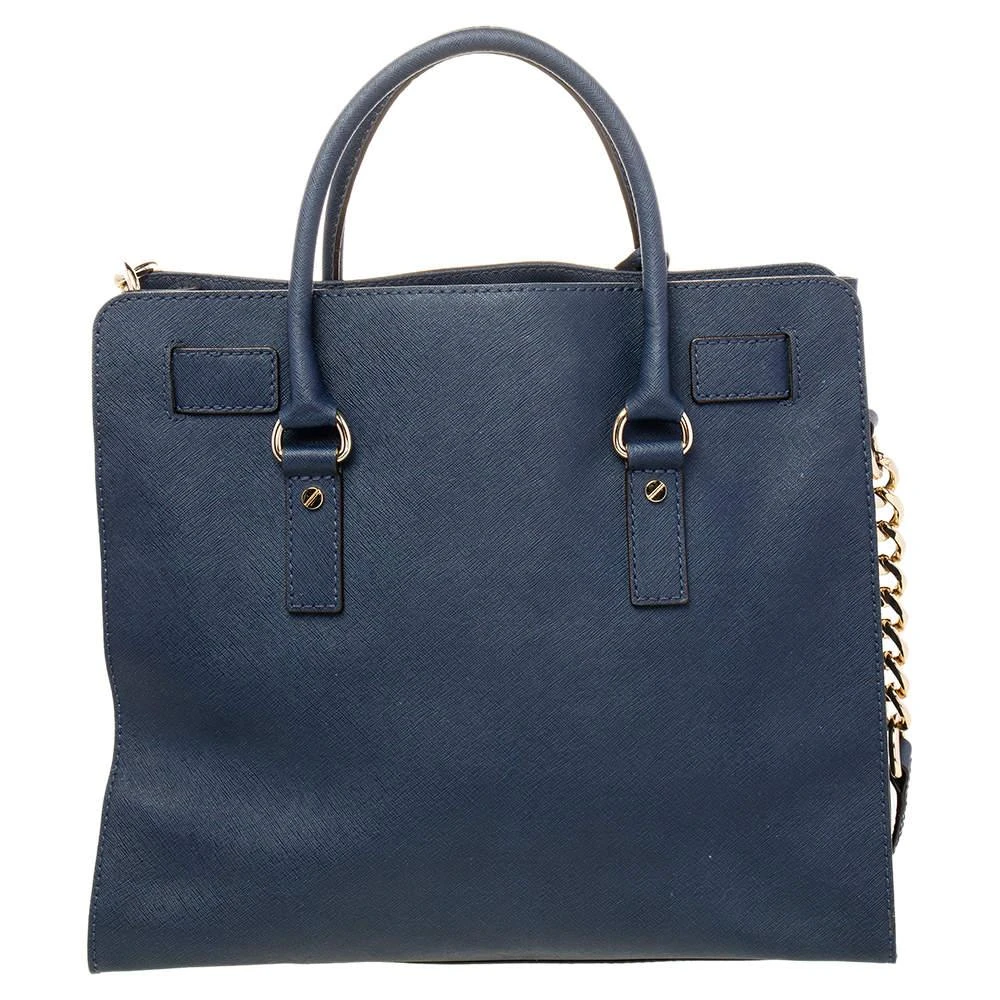 Michael Kors MICHAEL Michael Kors Blue Leather Hamilton Tote 4