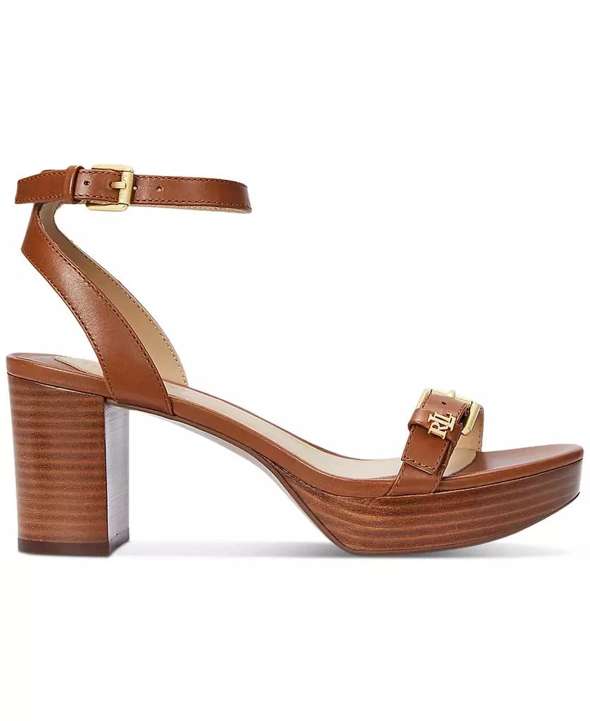 Ralph Lauren Women's Melissah Platform Dress Sandals 5