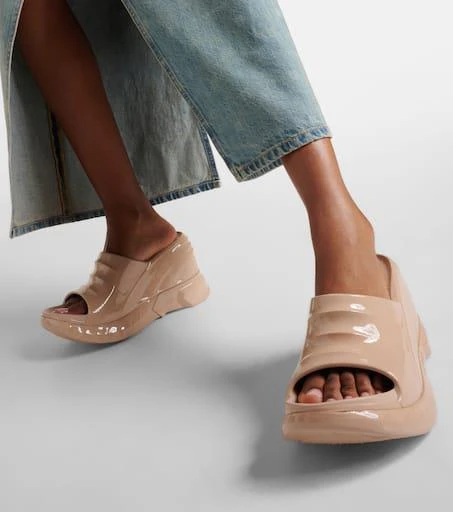 Givenchy Marshmallow wedge slides 7