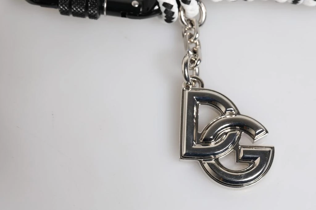 Dolce 
Gabbana Tape String DG Logo Keychain Polyester Men
s Keyring 2