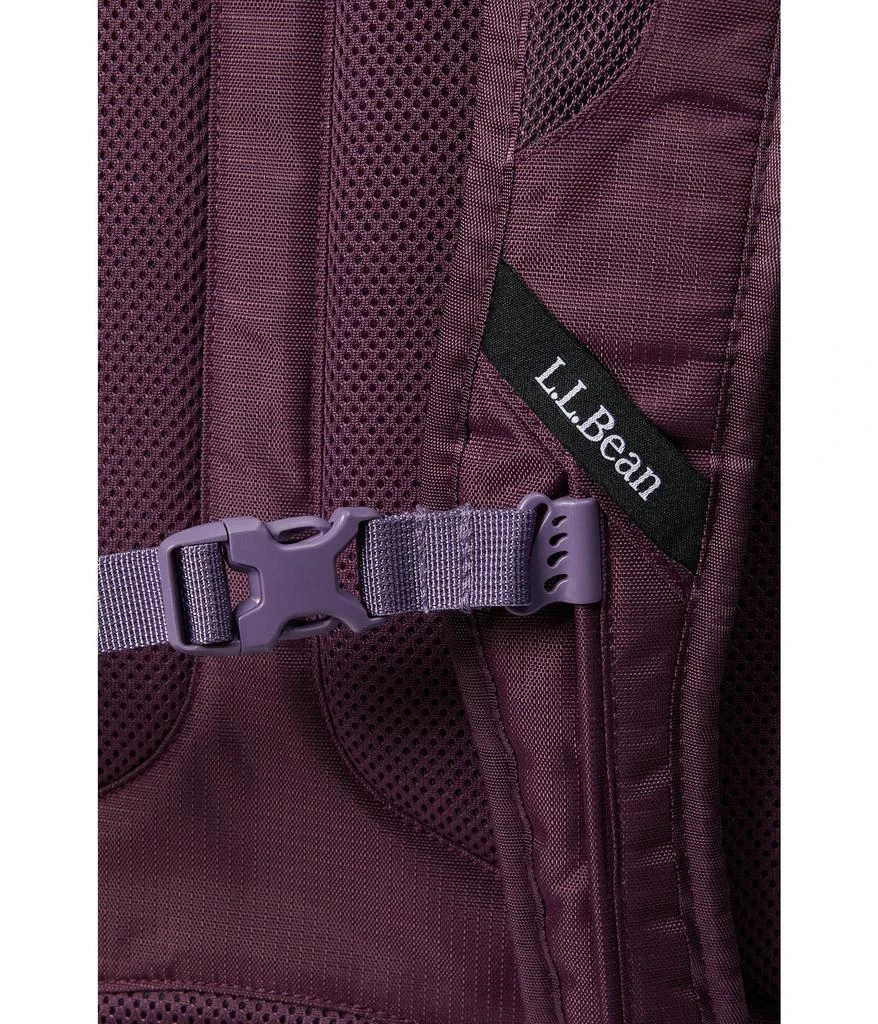L.L. Bean Magenta and Charcoal Backpack There main image 2