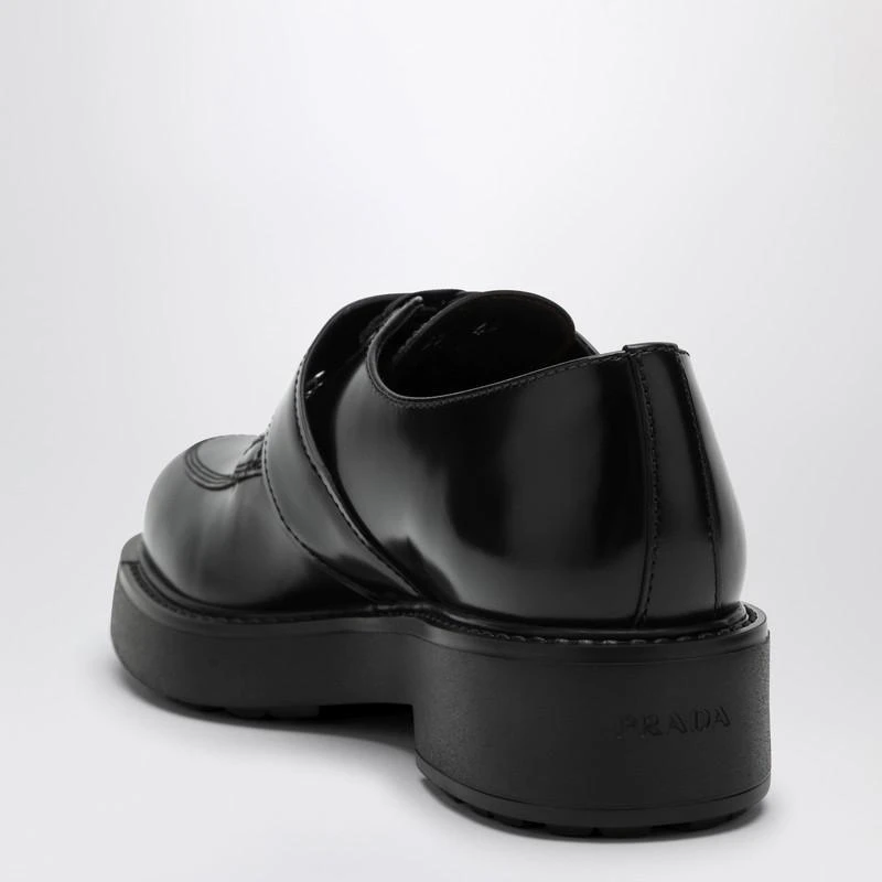 Prada Black lace-up with strap 4