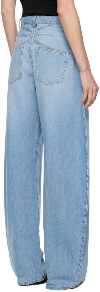 Alaïa Blue Round Jeans 3