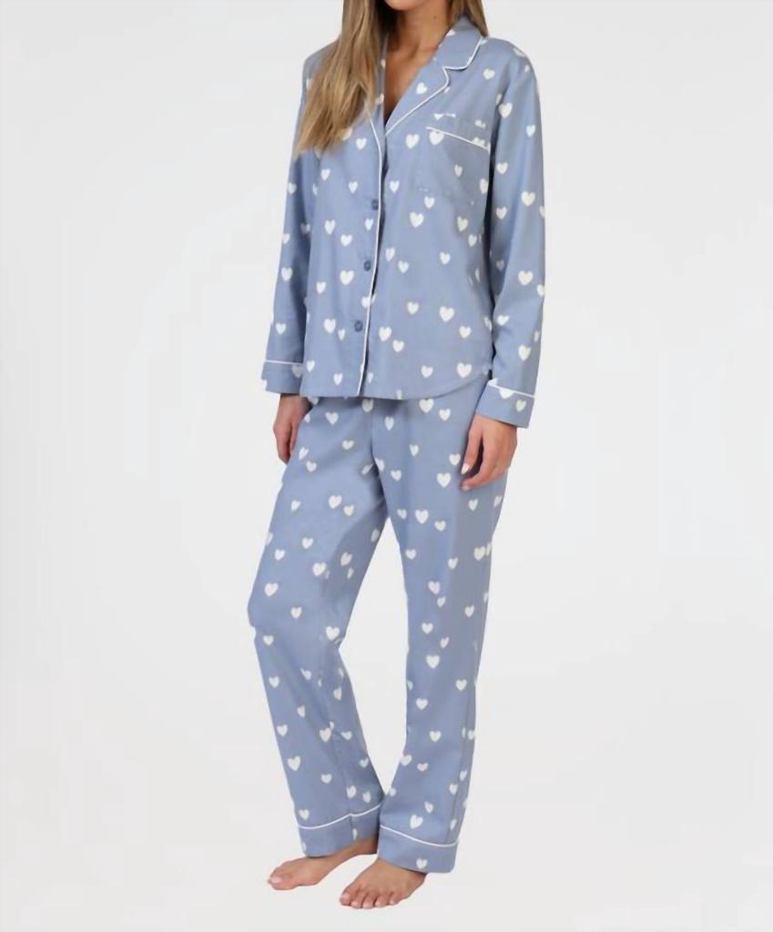Dylan Dylan - Scattered Heart Pajama Set