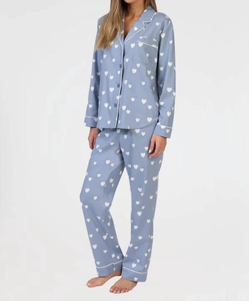 Dylan Dylan - Scattered Heart Pajama Set 1