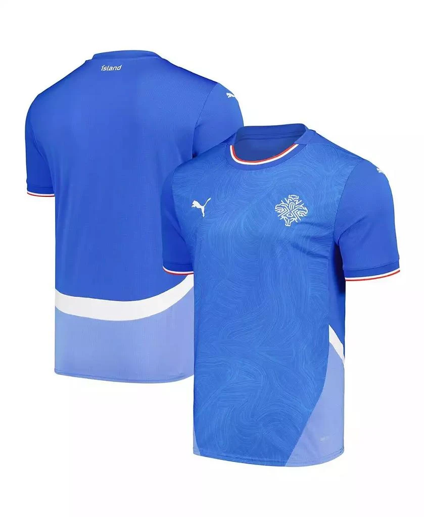 Puma Men's Blue Iceland National Team 2024 Home Replica Jersey 1