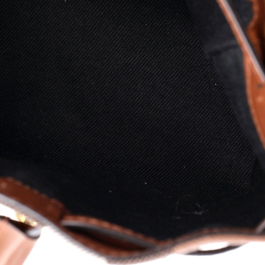 Burberry Flap Backpack House Check Coated Canvas Micro 5