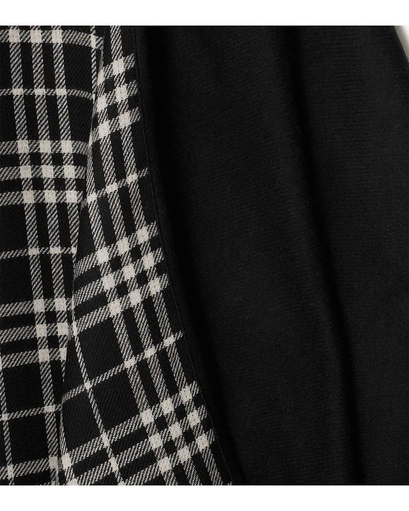 Burberry Reversible Check Wool Cape 5