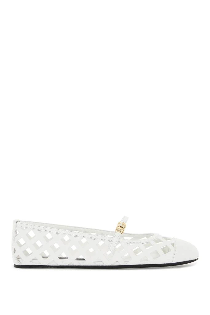 DOLCE & GABBANA 'perforated leather odette 1