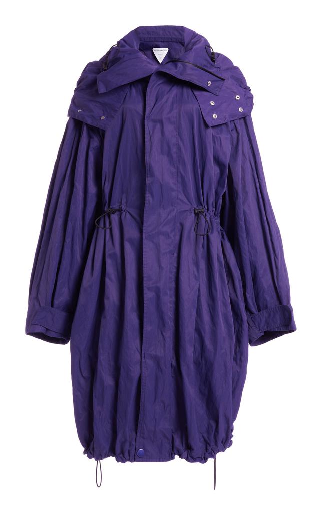 Bottega Veneta MIDNIGHT BLUE WOOL BLEND COAT - Coats