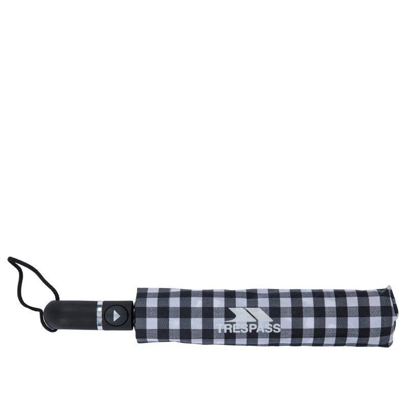 Trespass Trespass Womens Brolli Compact Umbrella (Black Check) (One Size) 2