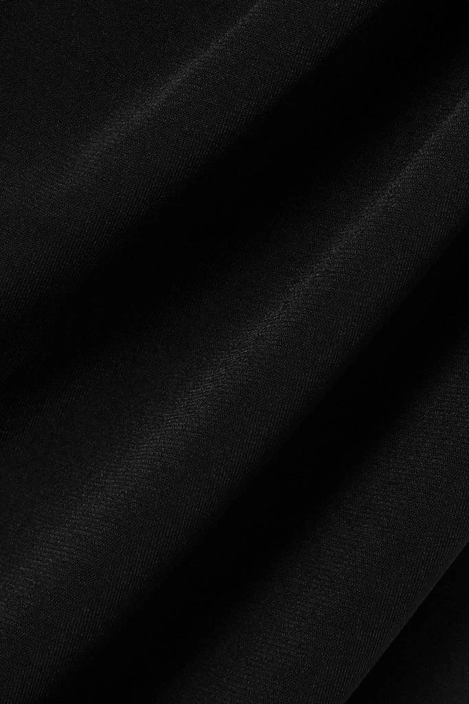 Brandon Maxwell Caroline ruched jersey gown 4