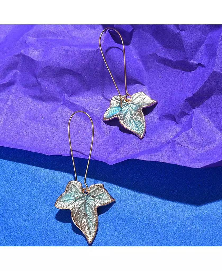 SOHI Women
s Leaf Drop Earrings 3