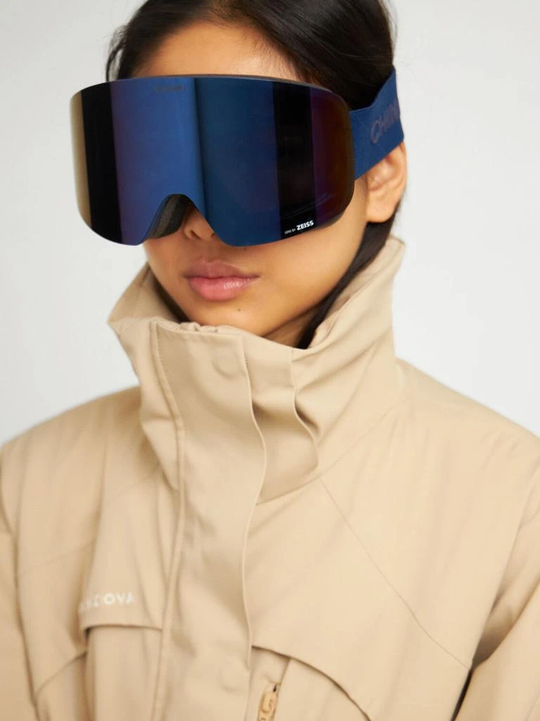 CHIMI 01 Dark Blue Ski Goggles 1