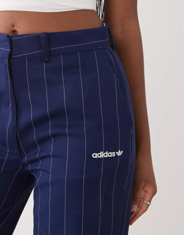 Adidas adidas Originals trousers in navy pinstripe 5