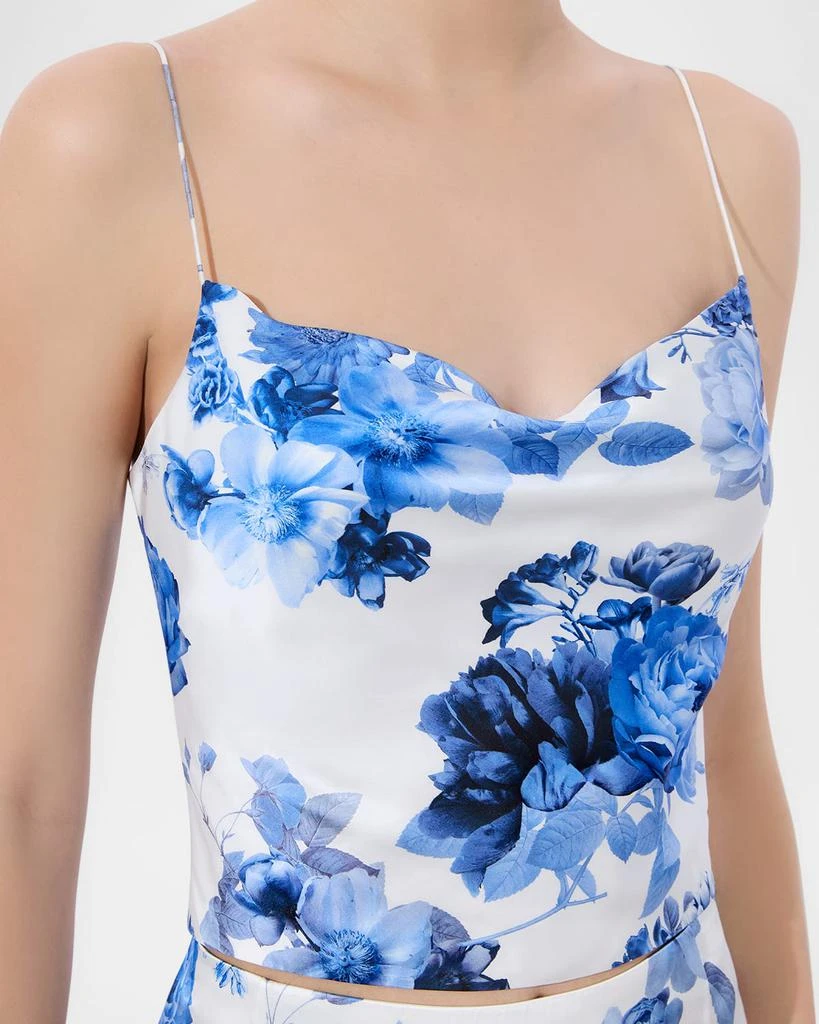 Alice + Olivia Valentina Cropped Corset Top 5
