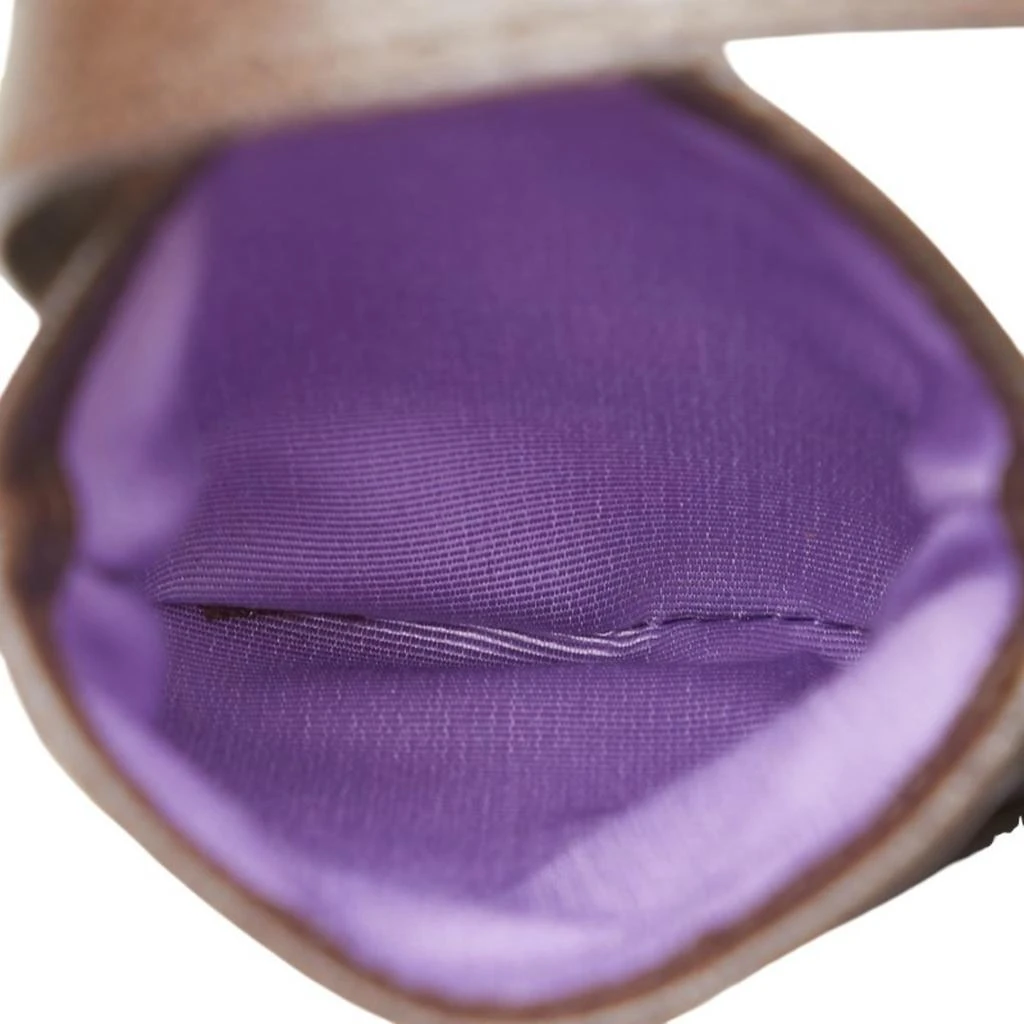 BVLGARI Canvas Leather Handbag Charm (Pre-Owned) 5