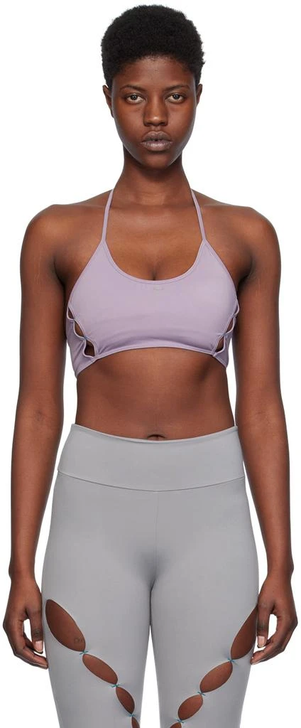 RUI SSENSE Exclusive Purple Sport Bra 1