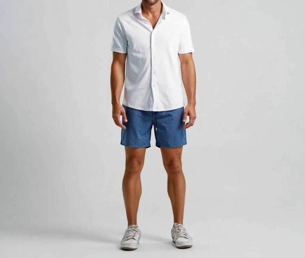 STONE ROSE Stone Rose - Men
s Printed Medallion Geo Swim Short 3