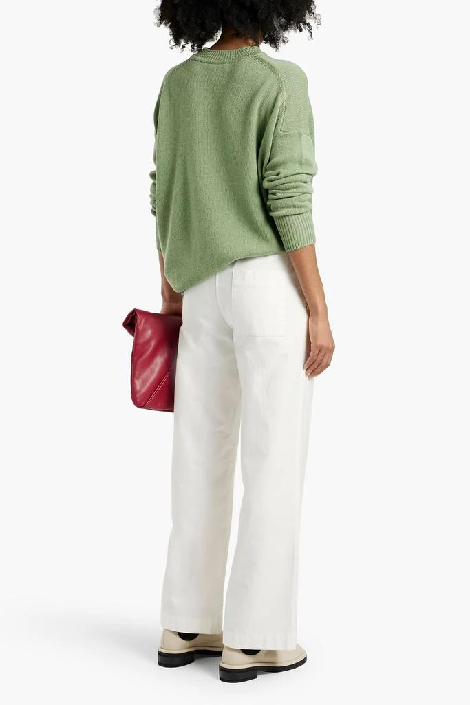 Jil Sander Cotton-twill straight-leg pants 3
