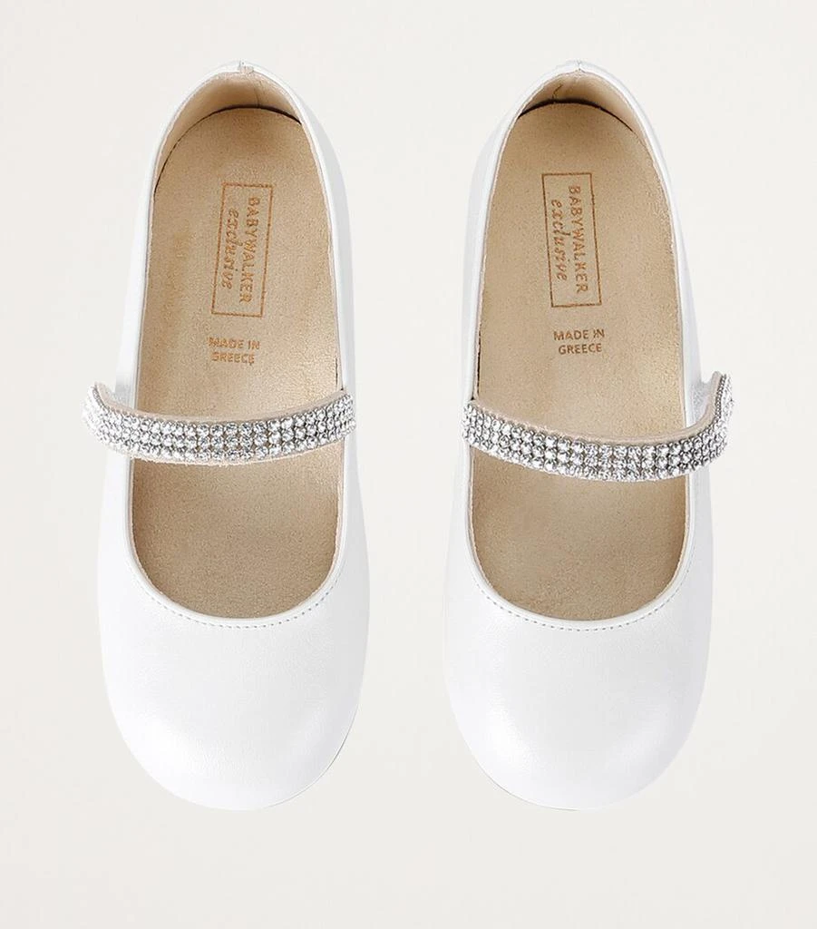 Babywalker Leather Embellished Ballet Flats 4