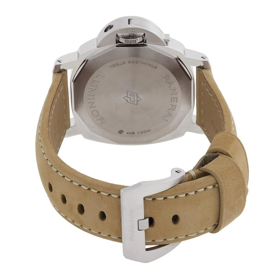 Panerai Panerai Luminor Logo Hand Wind Black Dial Men's Watch PAM01086 3