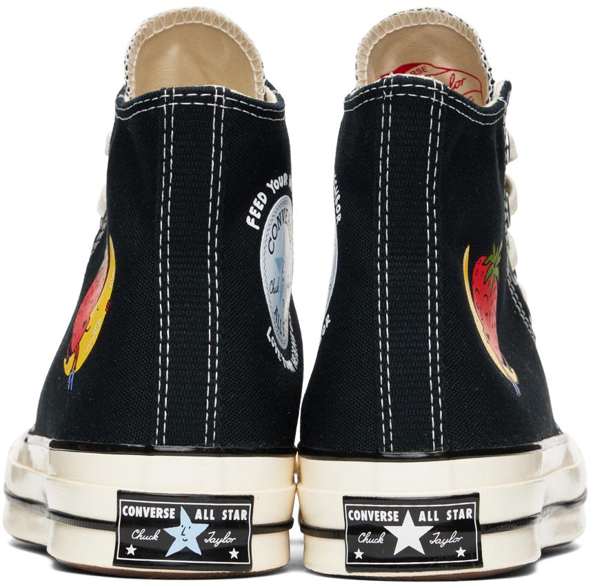 Sky High Farm Workwear Black Converse Edition Chuck 70 High-Top Sneakers