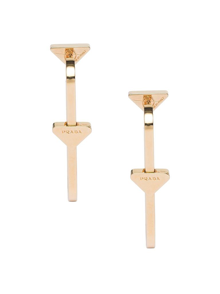 Prada Metal Earrings
