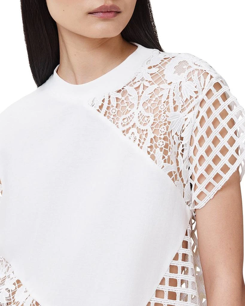 ALL SAINTS Zala Crocheted Lace Top 10
