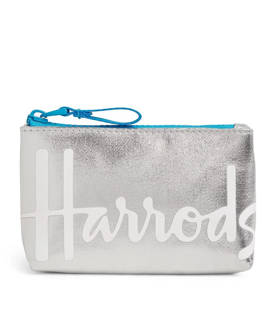 Harrods Metallic Logo Coin Purse 1