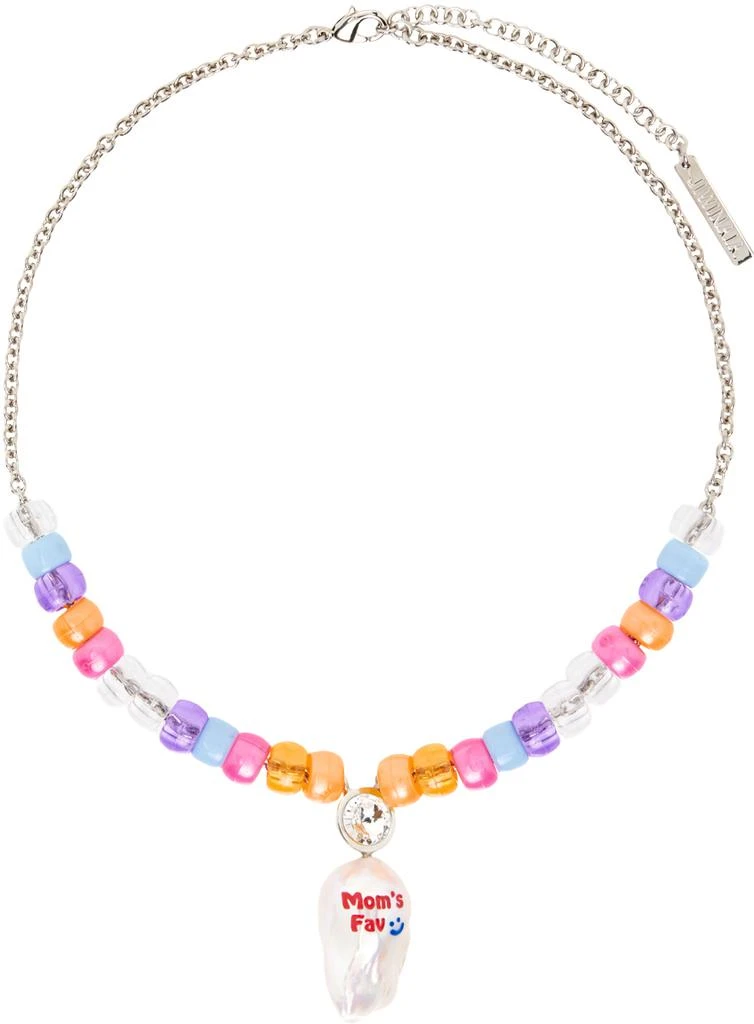 JIWINAIA SSENSE Exclusive Kids Silver 
Mom
s Favourite
 Necklace 1