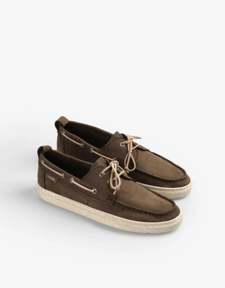 Scalpers Scalpers boat shoes in dark brown 2