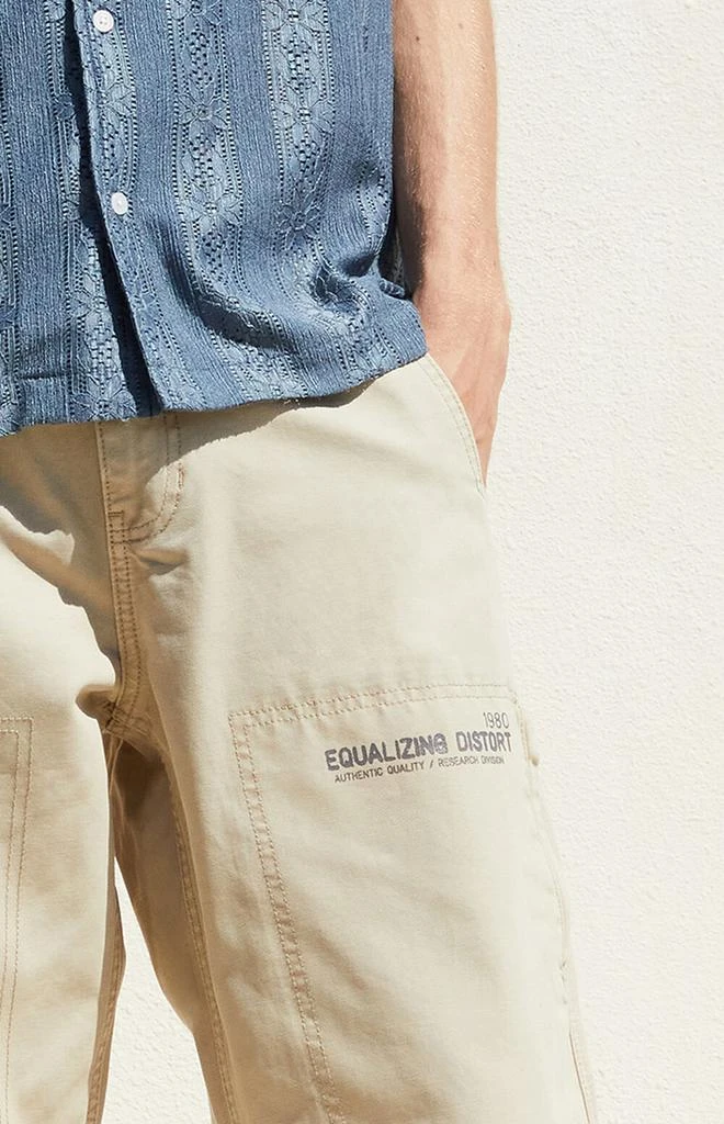 PacSun Khaki Baggy Carpenter Jeans 2