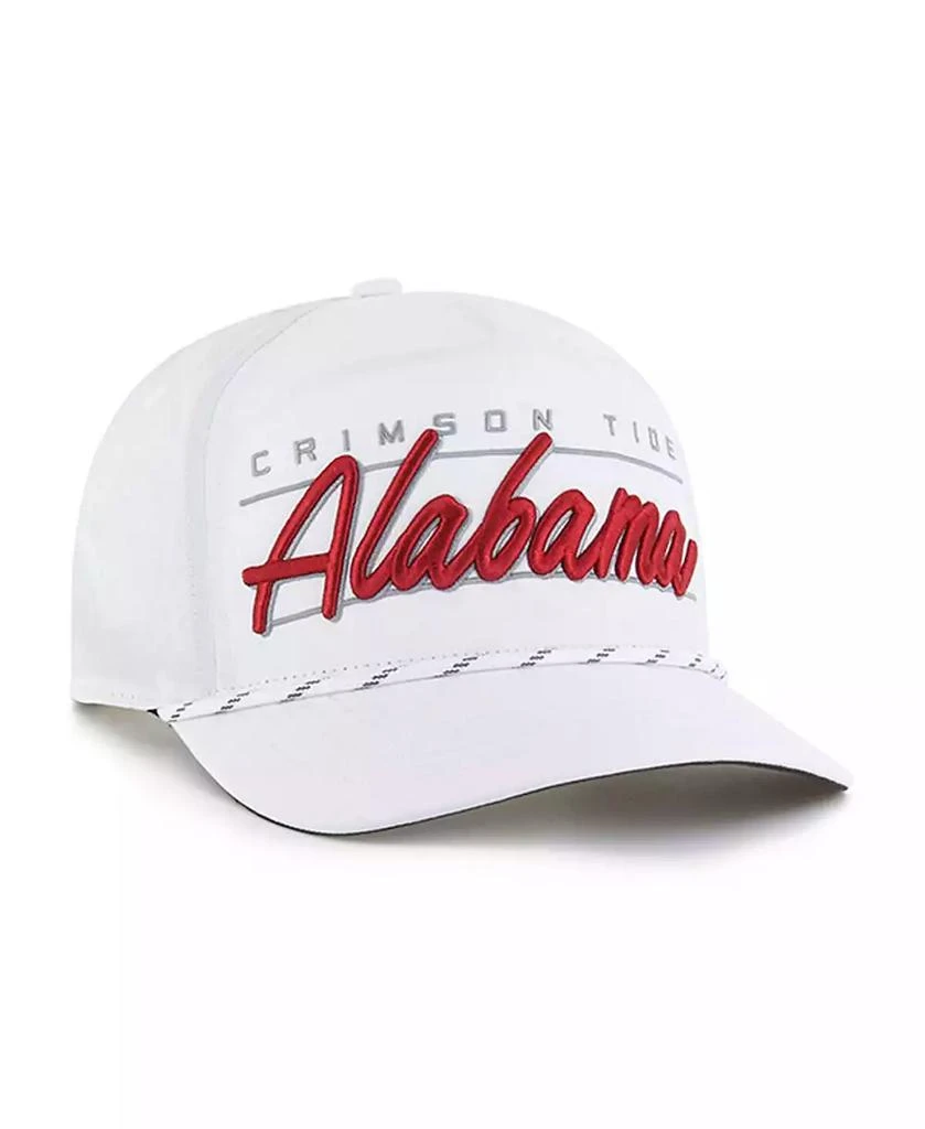 47 Brand Men's White Alabama Crimson Tide Condor Hitch Brrr Adjustable Hat 2