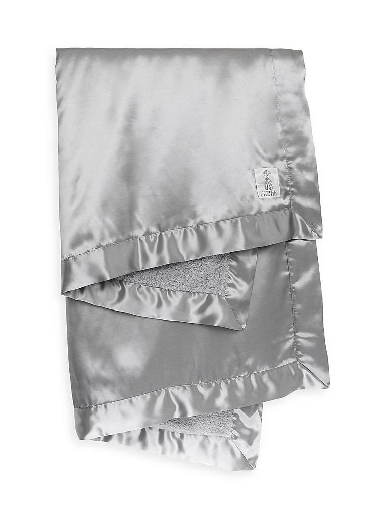 Little Giraffe Baby's Chenille Satin Blanket 1