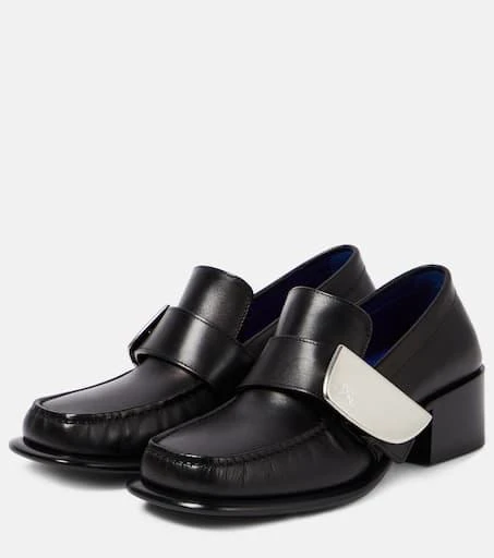 Burberry Leather loafer pumps 5