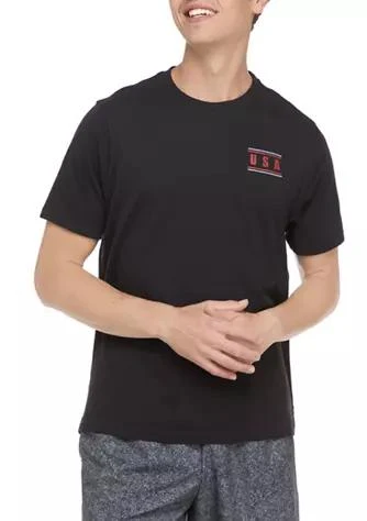 ZELOS Short Sleeve Graphic T Shirt 1