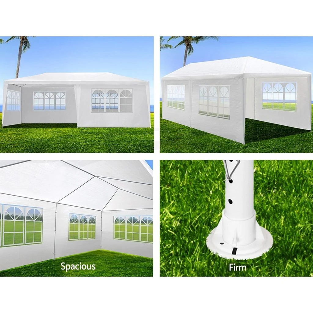 Streamdale Furniture Streamdale 10x20' Gazebo Tent with Sidewalls 6