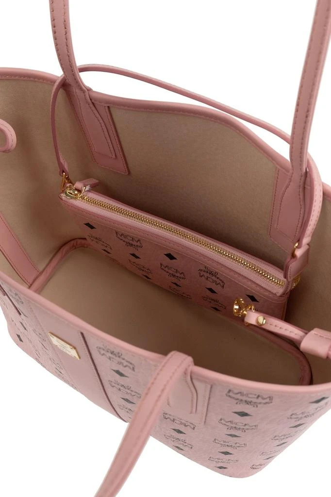 MCM MCM Monogram Printed Drawstring Tote Bag 5