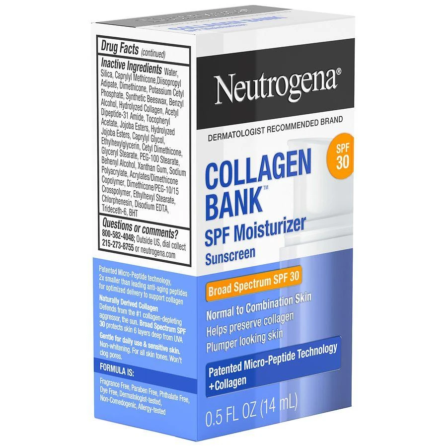 Neutrogena Collagen Bank Face Moisturizer with SPF 30 Sunscreen 2