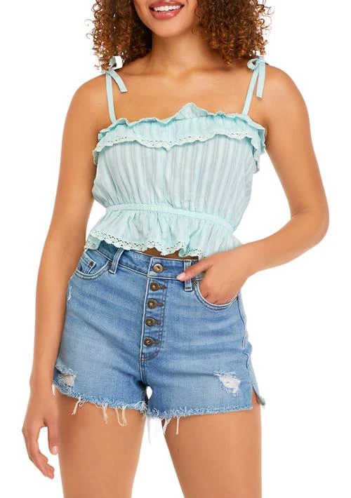 TRUE CRAFT Craft Ruffle Tank Top 1