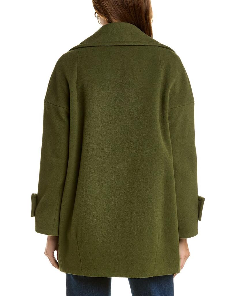 Cinzia Rocca Icons Cinzia Rocca Icons Short Wool & Cashmere-Blend Coat