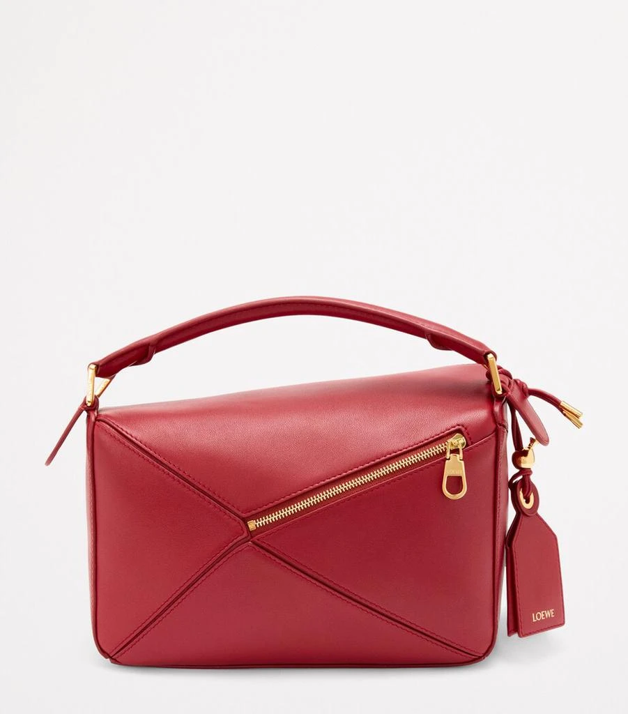 Loewe Small Leather Featherlight Puzzle Top-Handle Bag 6