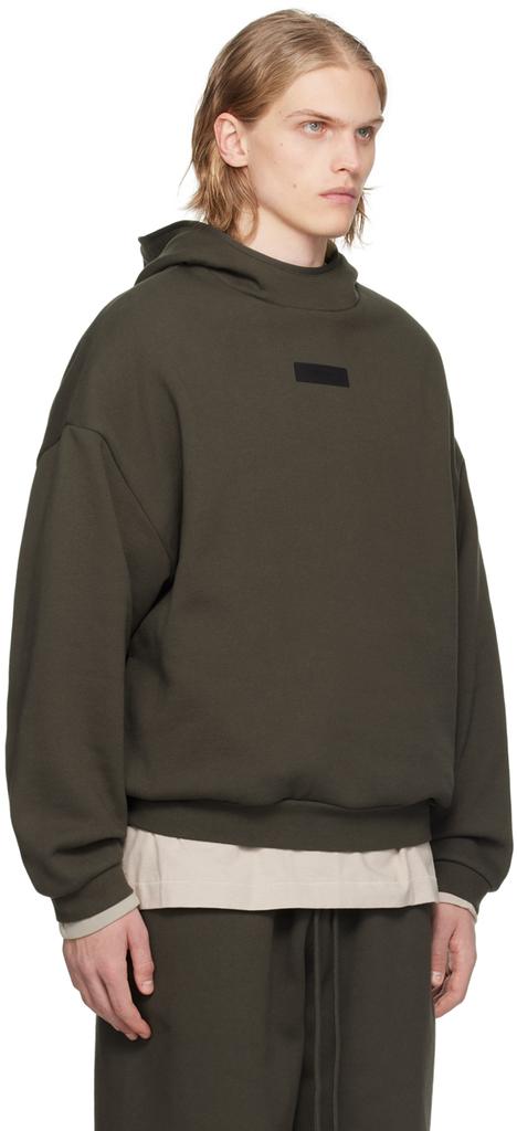 Fear of God ESSENTIALS Gray Pullover Hoodie