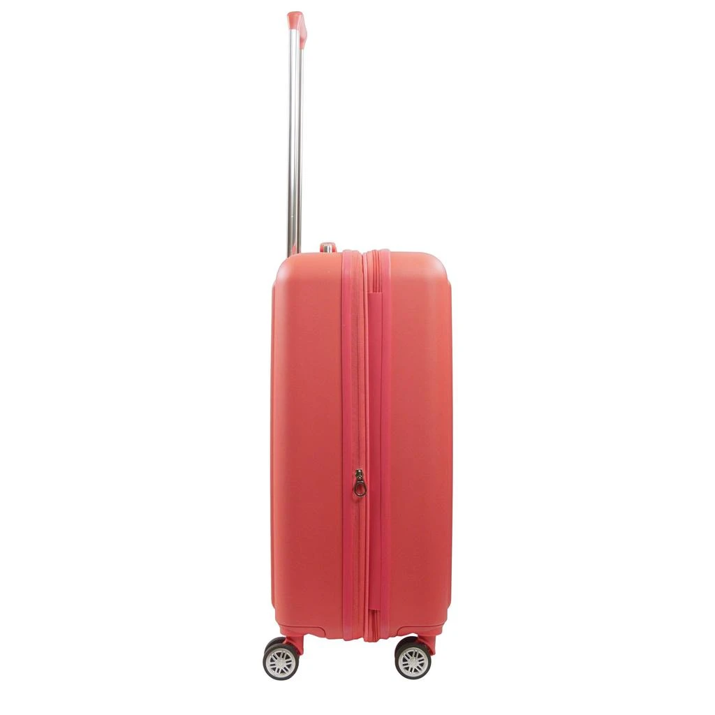 Tommy Bahama 26.5" Hard-Sided 3D Pineapple Luggage  with Drawstring Bag in Coral 4